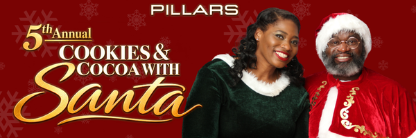 Pillars Initiative Cookies and Cocoa with Santa header